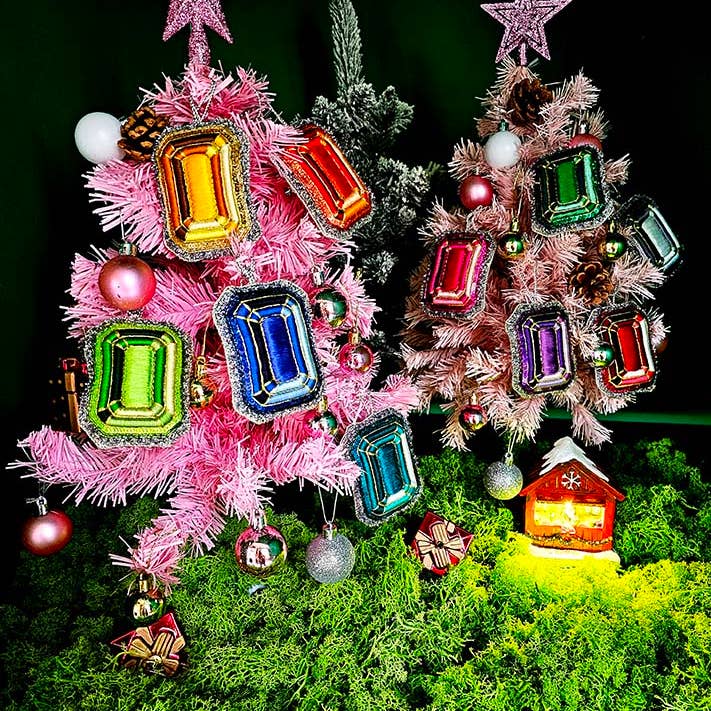 Céleste Mogador - Wholesale Ornament - The Enchanted Sparkle: The Precious Stone of Christmas1