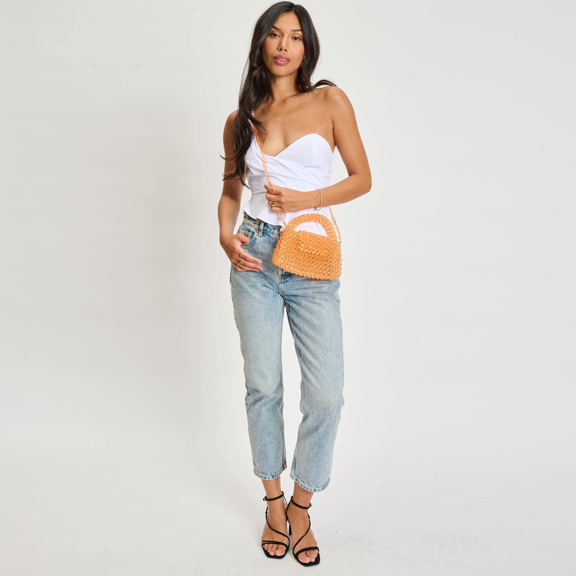 Moda Luxe – wholesale Kuvertväska - Dam – Dolly aftonväska med pärldetaljer i plast22