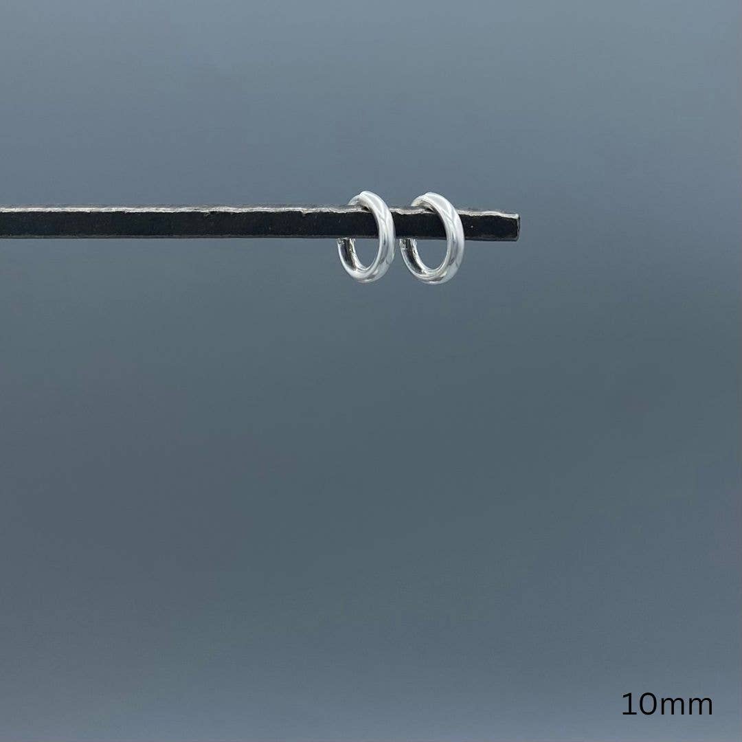 Something Silver - Wholesale Hoop Earrings - 2mm Sterling Silver Endless Hoops8