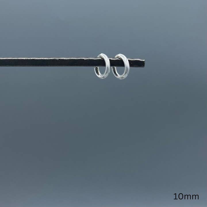 Something Silver - Wholesale Hoop Earrings - 2mm Sterling Silver Endless Hoops8