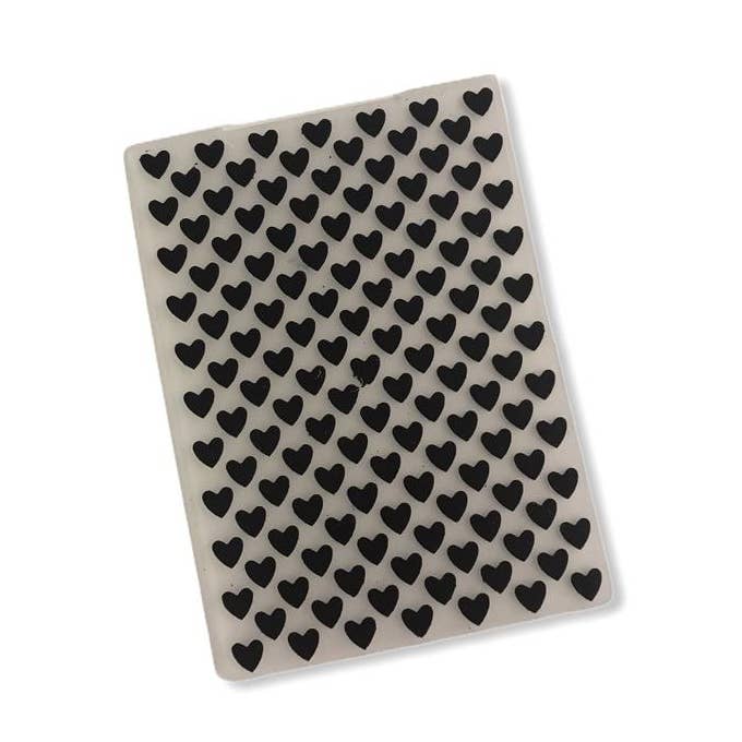 Scrapbooking Embossing Folder Hearts for wholesale by Crafting Dies