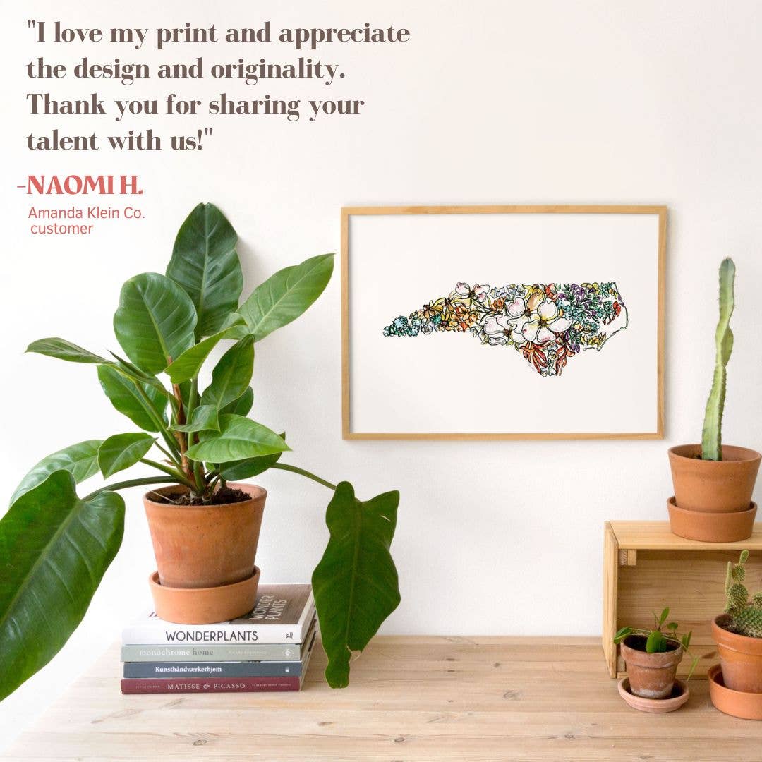 Amanda Klein Co. - Wholesale Art Print - North Carolina Fine Art Print7