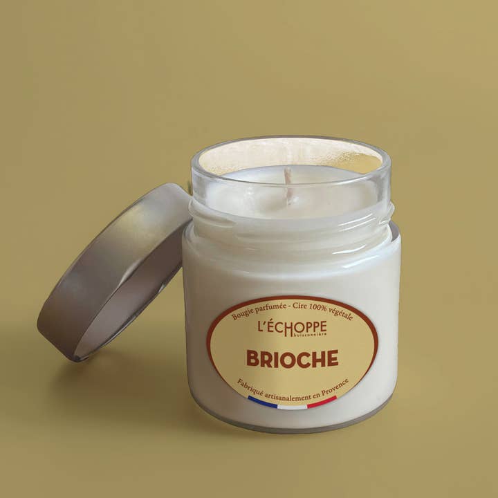 L'Échoppe Buissonnière - Wholesale Jar/Filled Candle - Brioche - Scented candle 180g2