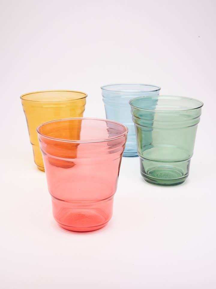 Fantastisk-ikke-plastiske høje briller, flerfarvet pakke med 4 for engroshandel hos Rentrayage