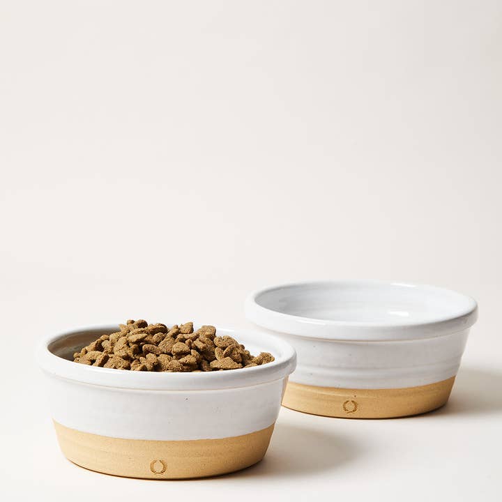 Farmhouse Pottery - Wholesale Pet Bowl - Cat/Dog - Farm Dog Bowl