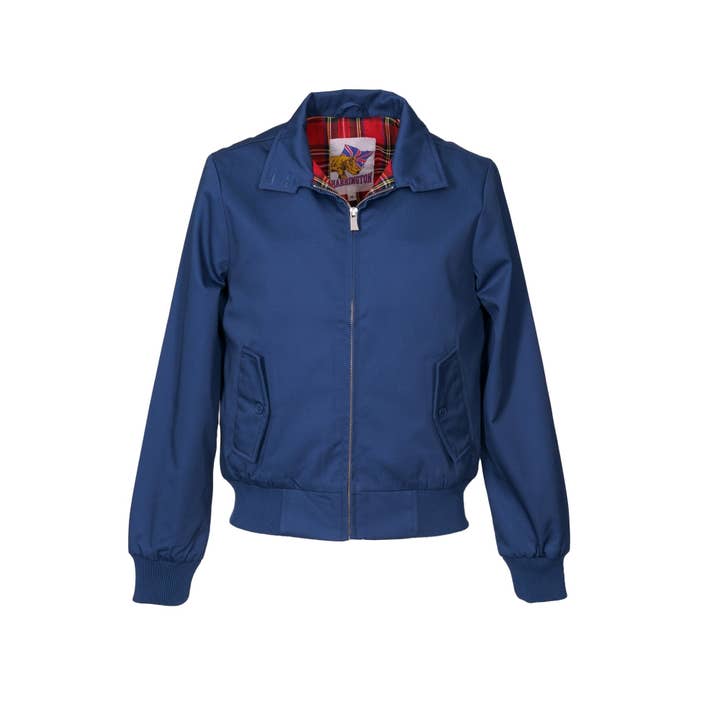 GASOLINA Chaqueta Harrington® reciclada para mujer en color petrol de venta al por mayor en Faire