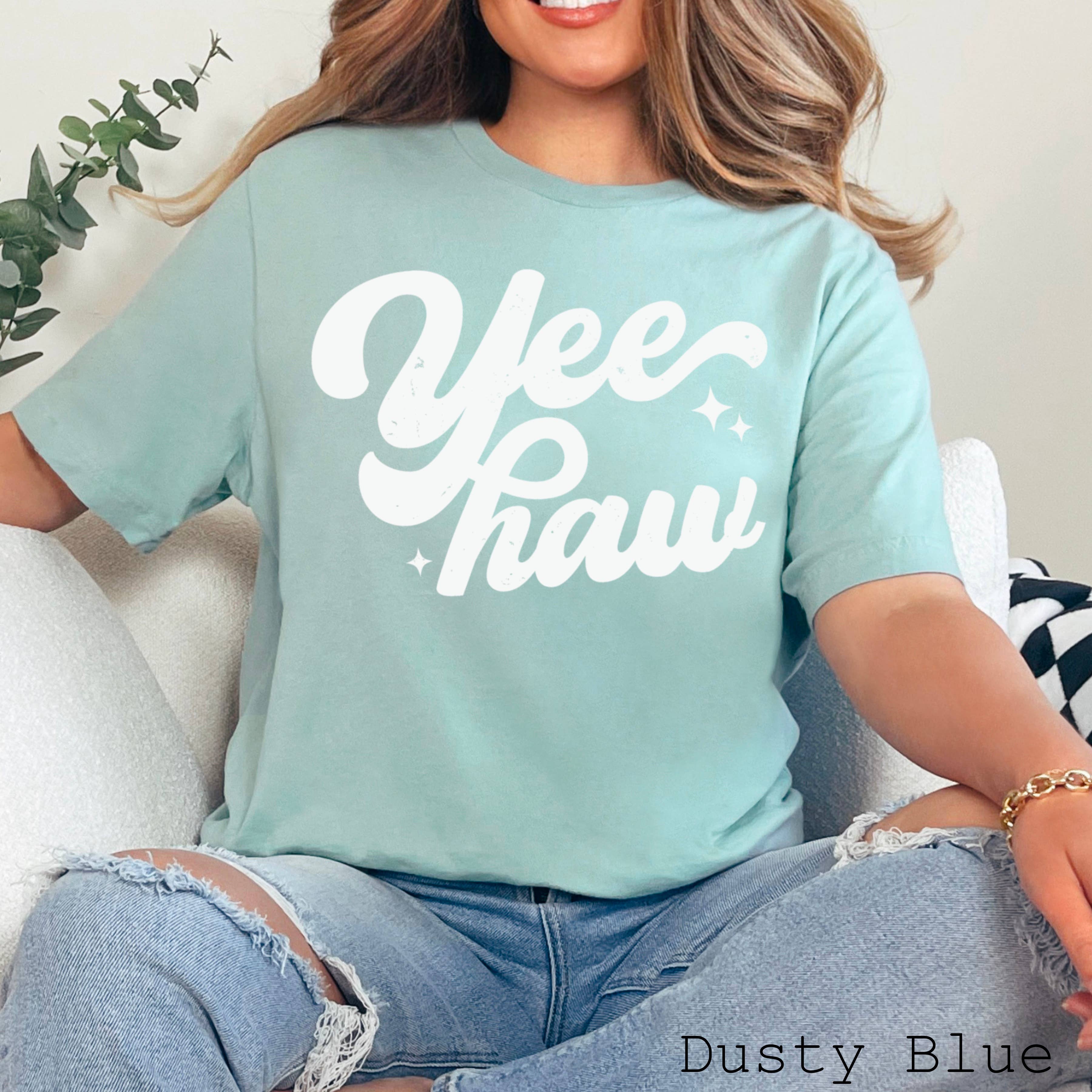 Shoppe SHC - Wholesale Screen Printed T-Shirt - Women's - Yee Haw Graphic Tee  | Country Graphic Tee | Bella Canvas13