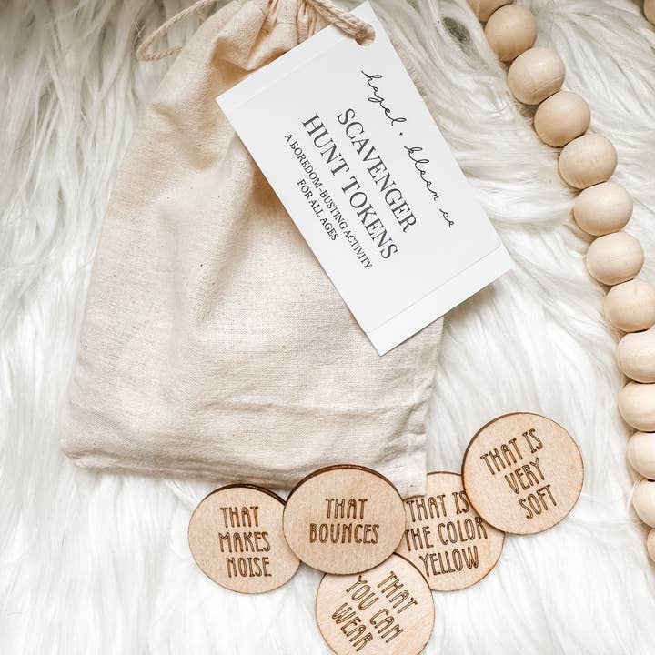 Hazel + Bloom Co - Wholesale Keepsake Coin/Token - Scavenger Hunt Activity Tokens