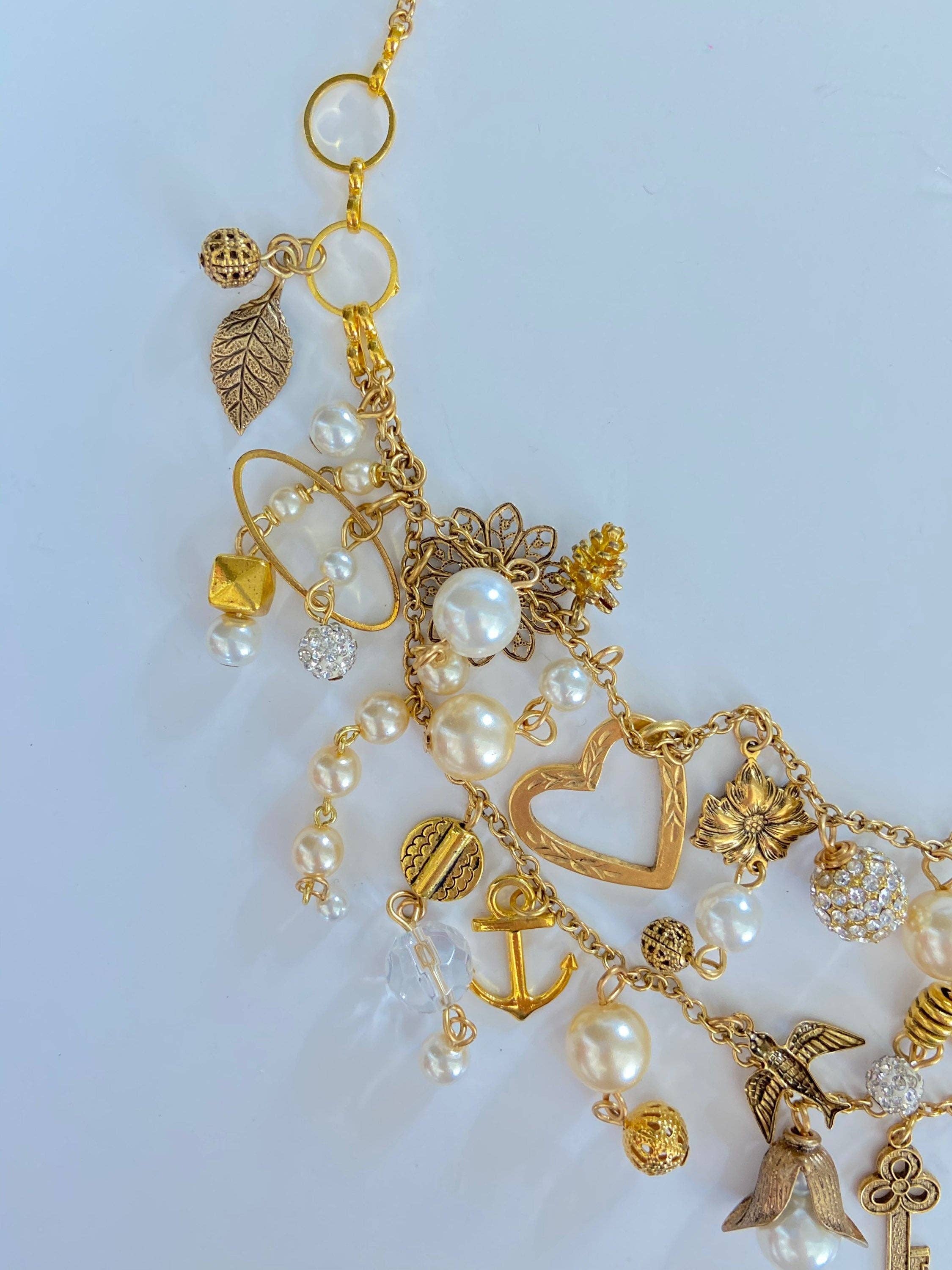 Lenora Dame - Wholesale Pendant/Charm Necklace - This Charming Lady Charm Necklace5