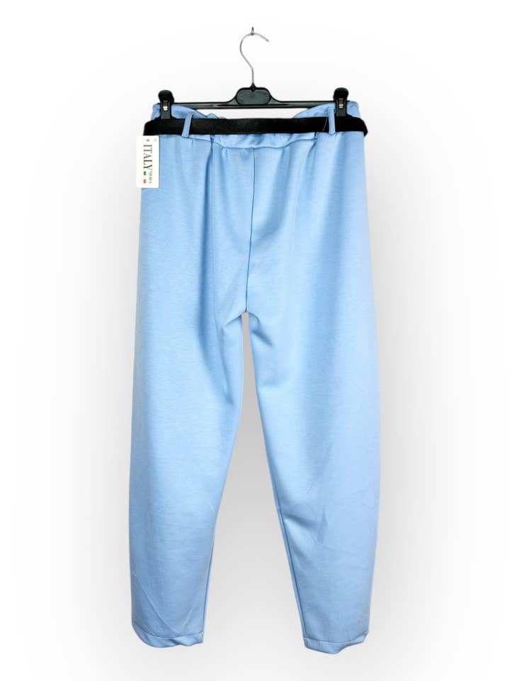 Lucky Nana - Wholesale Pants - Women's - SP 9747-01 - Pantalon uni en tissu lisse17