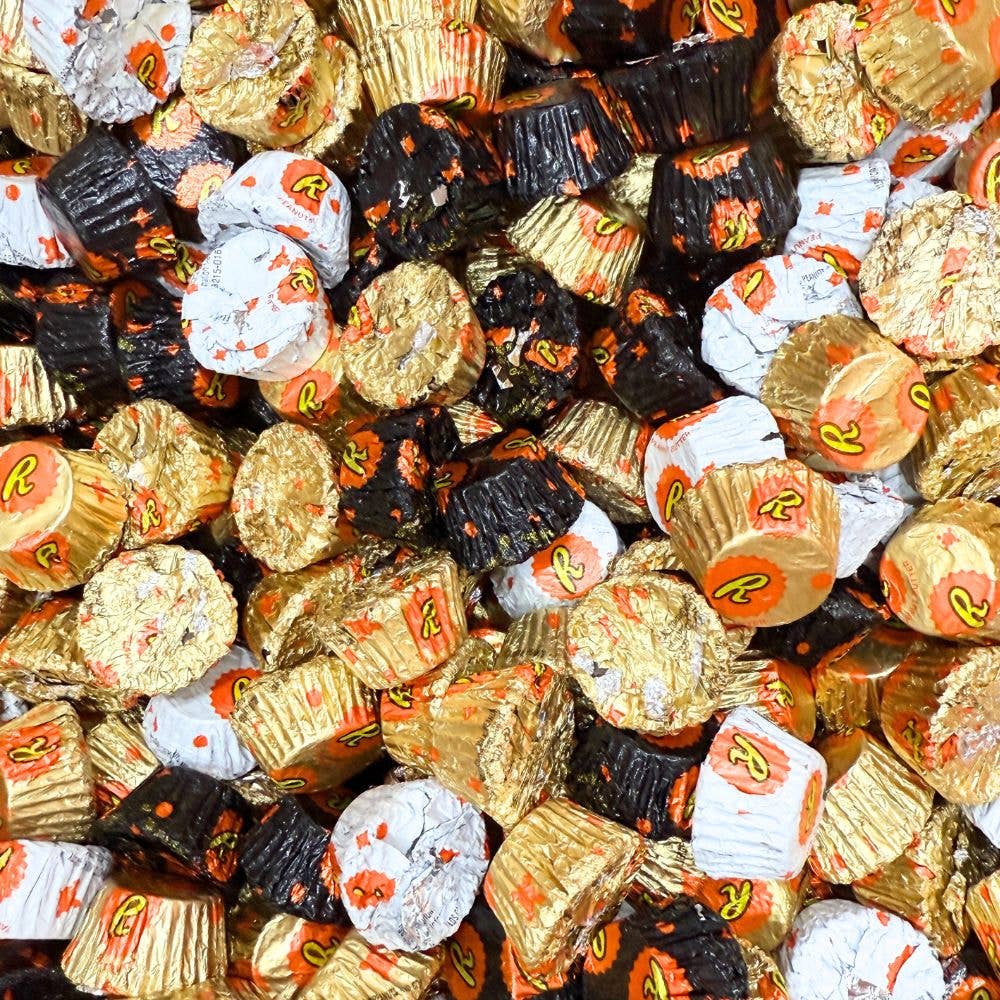 Candy In Bulk - Wholesale Chocolate Covered Sweets - Reese's Miniature Cups Assorted – Milk Chocolate, Dark Chocolate & White Creme with Peanut Butter, Bulk Value Bag2