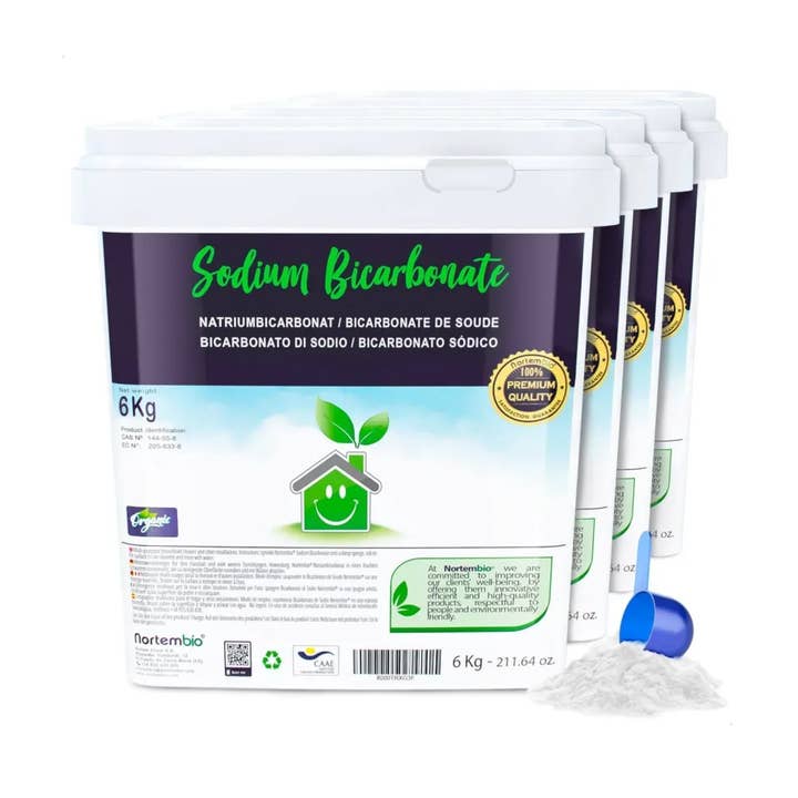Bicarbonato De Sodio Ecológico 4X6 Kg.Origen 100% Natural para venta al por mayor de NORTEM BIOTECHNOLOGY GROUP