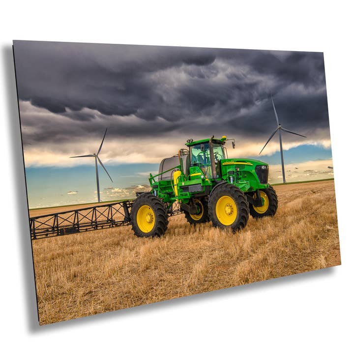 John Deere Tractor Art - Premium Paper - 16x20in for wholesale by 998 Millibar Photography