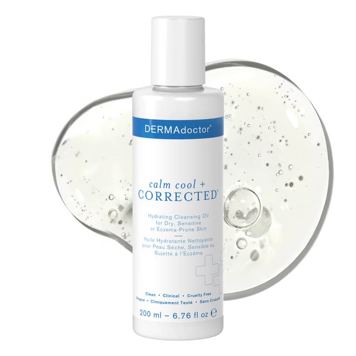 DERMAdoctor - Wholesale Facial Cleanser - Calm Cool + Corrected Hydrating Cleansing Oil/Makeup Remover