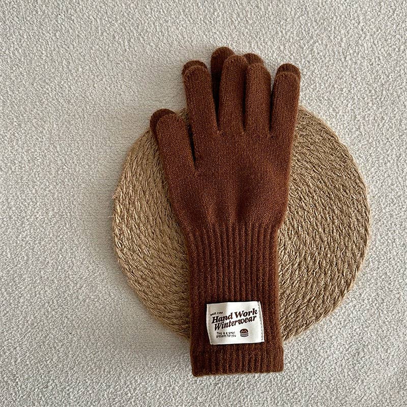 SALINA TRADING INC - Wholesale Gloves - Women's - Handmade 18-Color Knitted Long Gloves for Women - Touchscreen Fingerless Cycling Gloves11