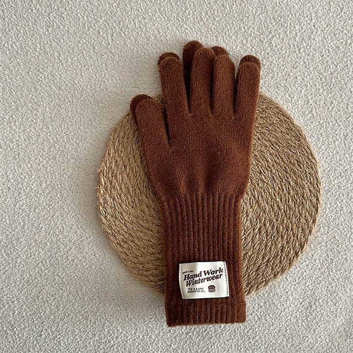 SALINA TRADING INC - Wholesale Gloves – Women's - Handmade 18-Color Knitted Long Gloves for Women - Touchscreen Fingerless Cycling Gloves11