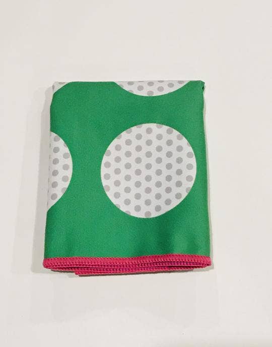 Clutch Towels - Wholesale Sports Towel - Golf Towels W Grommet & Carabiner, Love Golf2