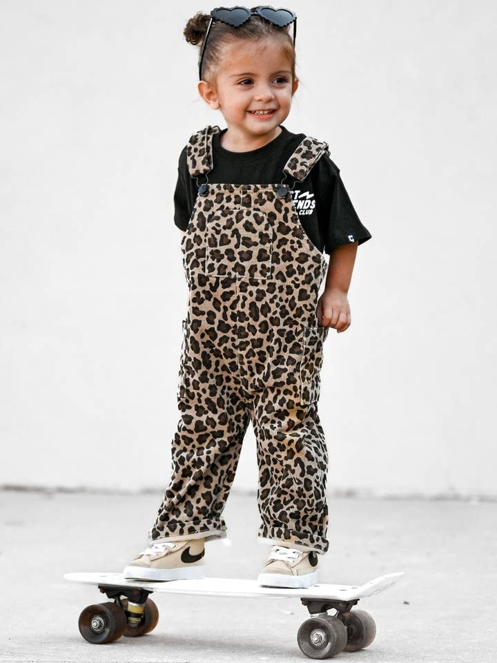 Little Trouble - Wholesale Overalls - Kids - Leopard Print Overalls6