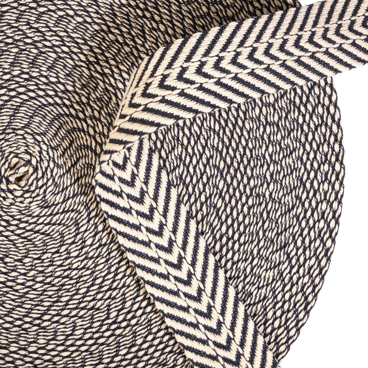 Dream Trimming Goods LLC - Vente Matériels de bricolage - Sangle en coton marine-naturel de 1,5 pouce x 50 yards pour sac1