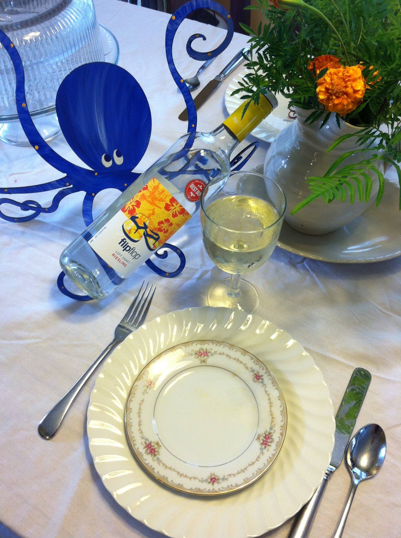 Octopus Adventure by Rebecca Duffy Bush – Großhandel Skulptur – Oktopus - handbemalte Skulptur in 3 Größen und 9 Farben6