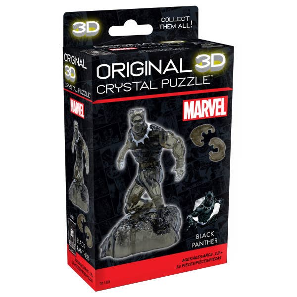 Black Panther Crystal Puzzle for wholesale by University Games