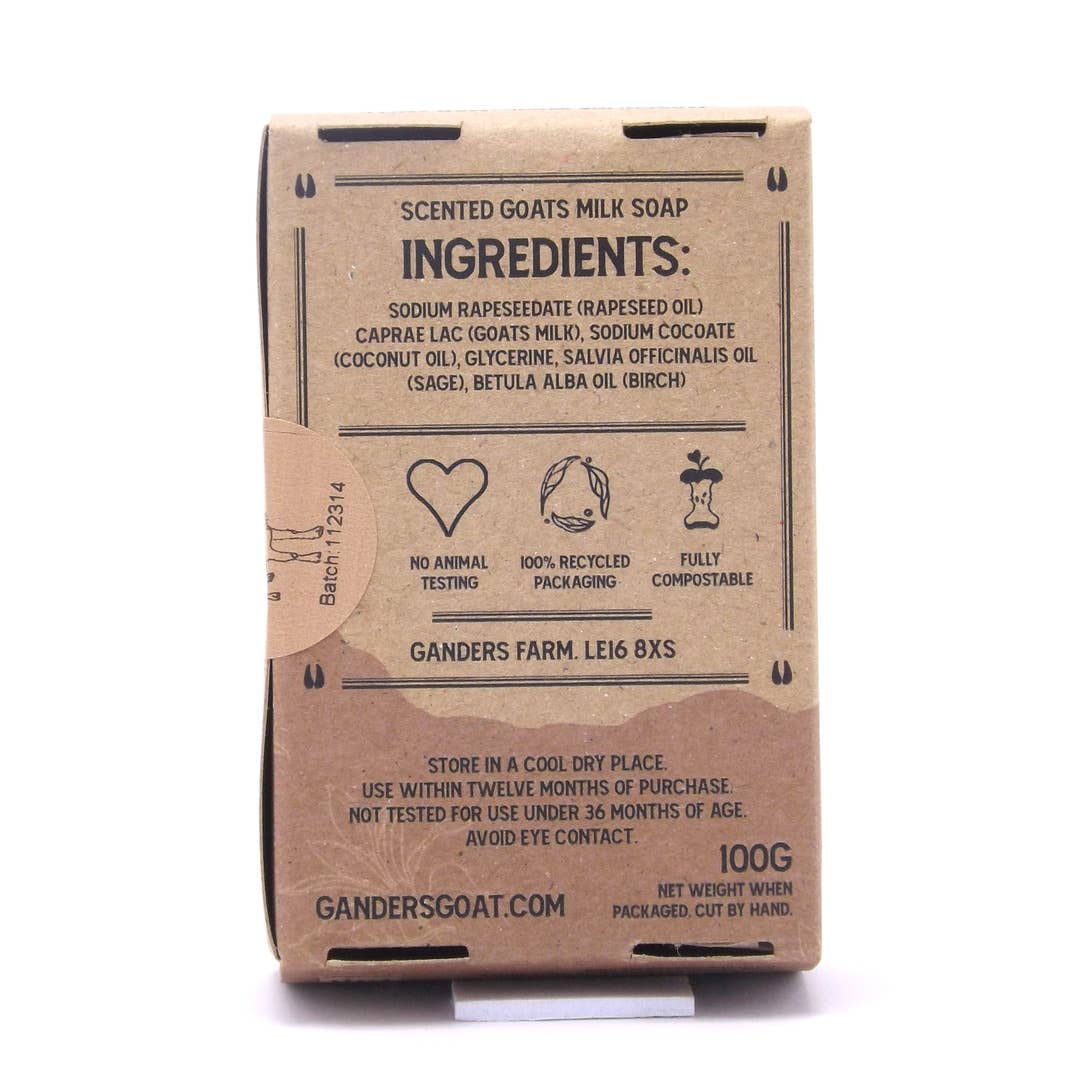 Ganders Goat – wholesale Tvål – Salvia Och Björk Tvål2