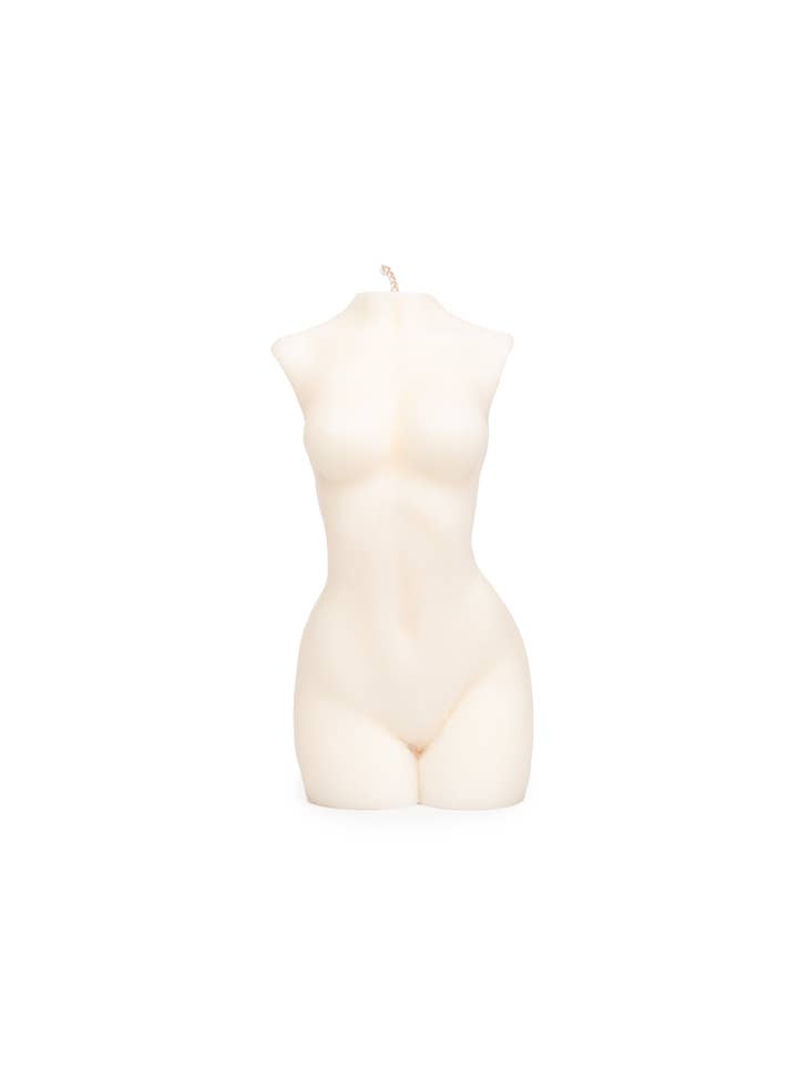 Aphrodite Goddess - Large Female Torso Candle - 13cm for wholesale by Melted flames