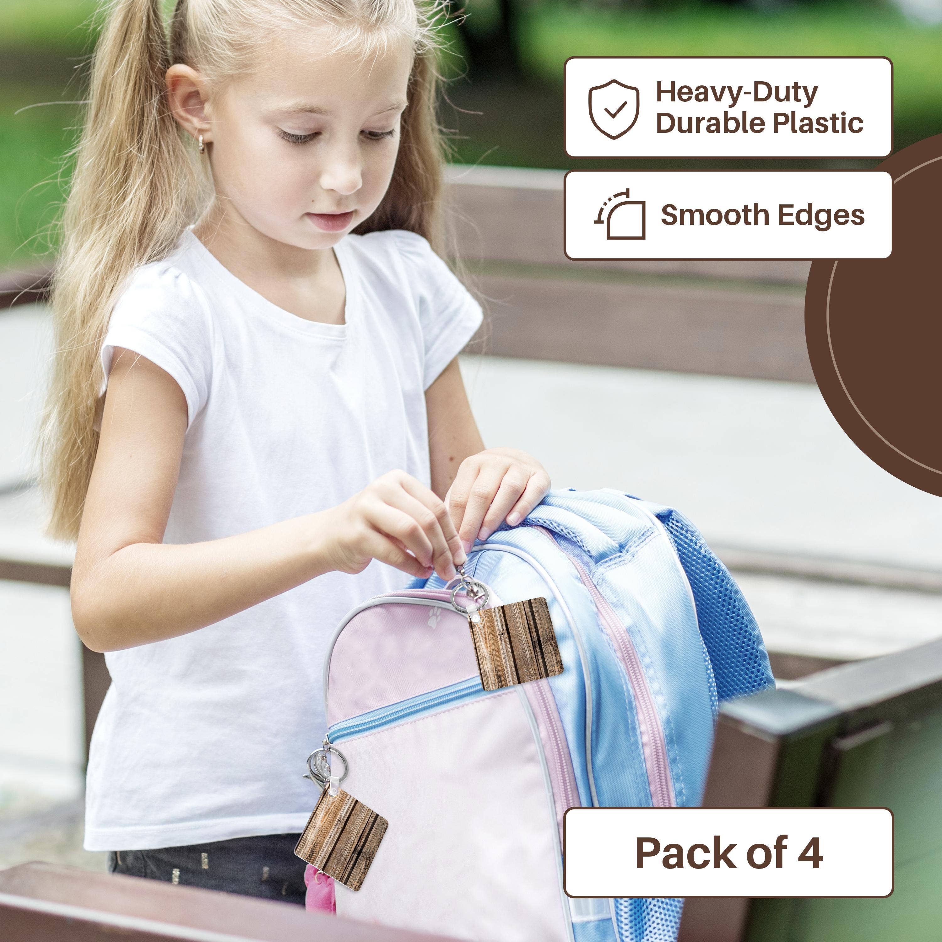 3dRose – wholesale Keychain – Unisex – 3dRose, Old, used, rough, wooden planks. Wood texture, Key Chain3