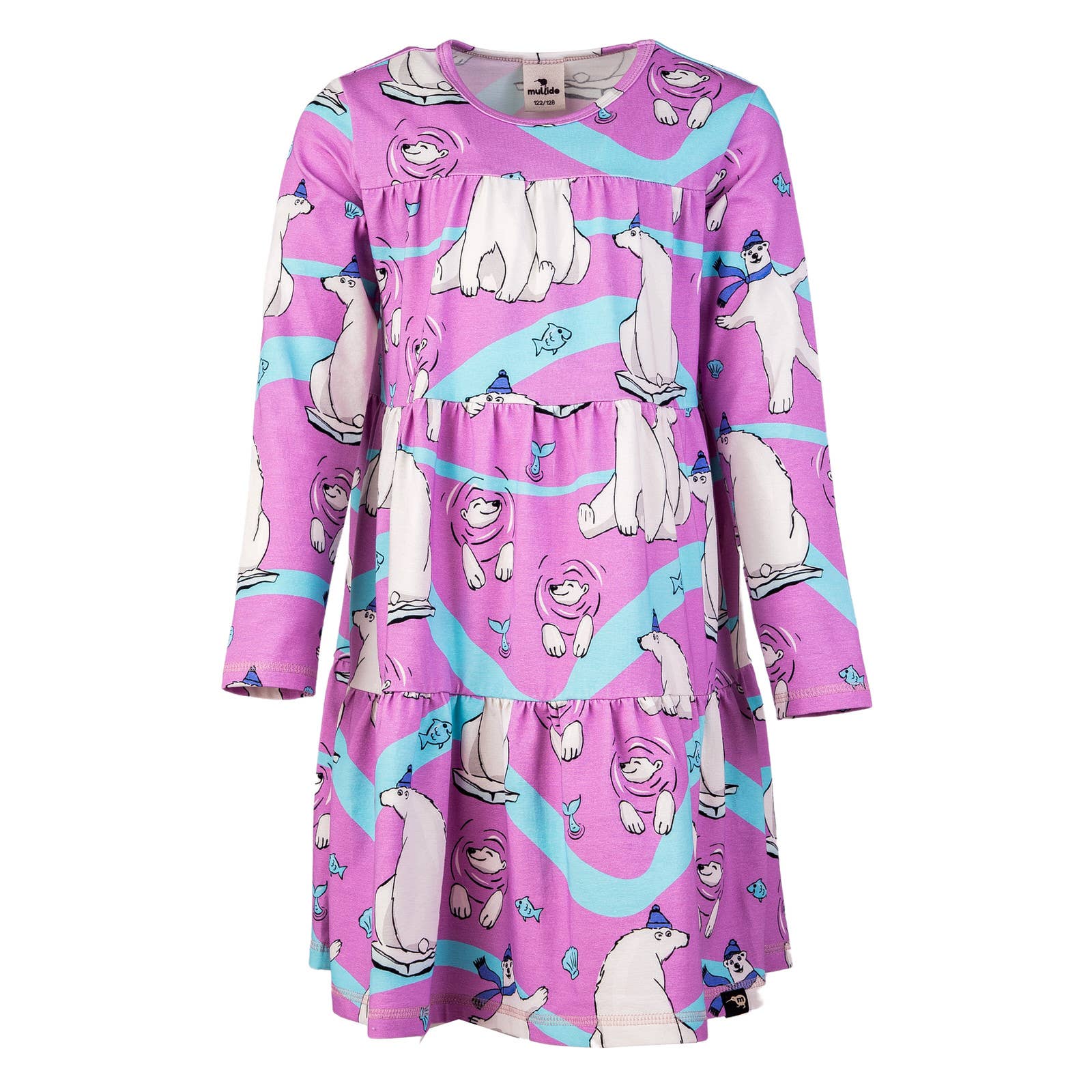 Mullido – wholesale Klänning – Barn – ISBJÖRN - A-LINJEKLÄNNING - AW2419