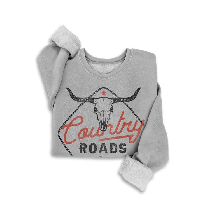 COUNTRY ROADS MINERAL SWEATSHIRTS for wholesale by HRTandLUV
