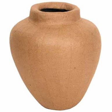 Factory Direct Craft - Wholesale Vase - 8" Paper Mache Urn Shaped Vase 3