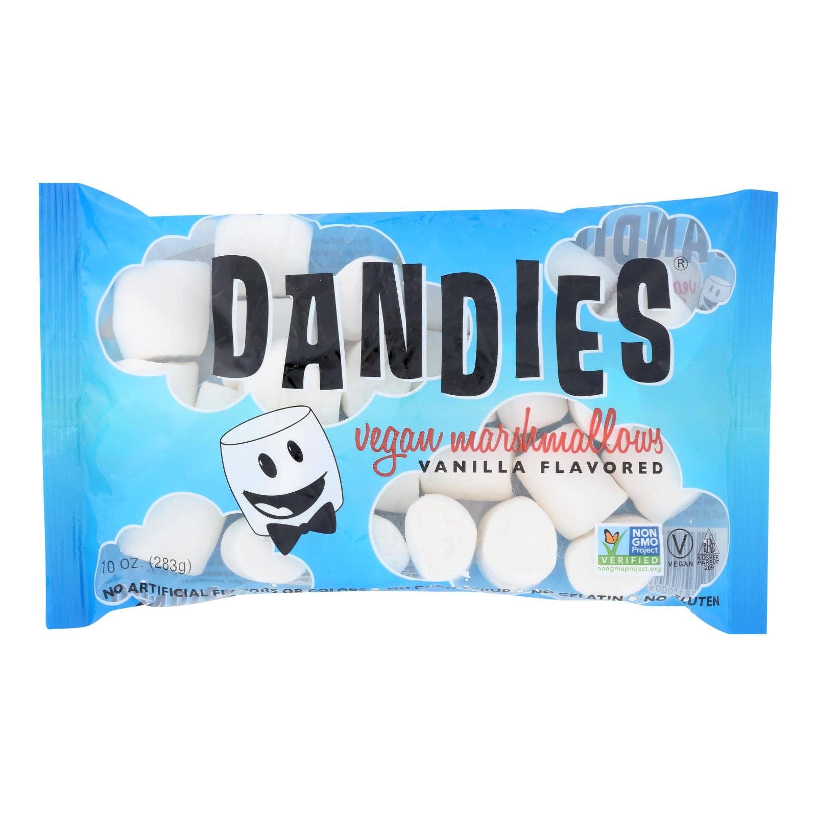 Everyday Supply Co - Wholesale Marshmallow - Dandies Classic Vanilla Marshmallows, Case of 12, 10 Oz0