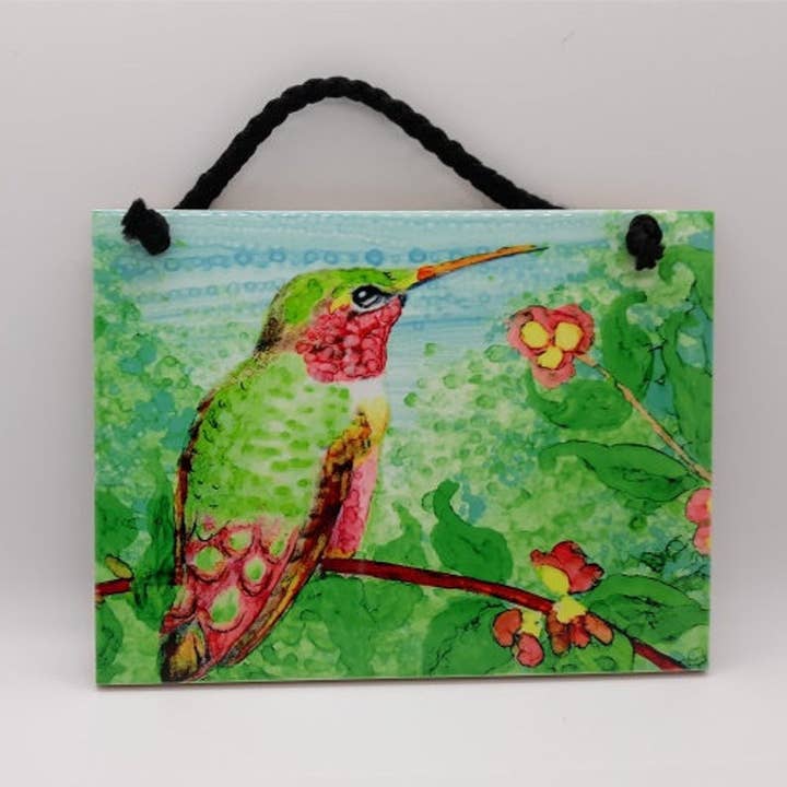 Hummingbird Keramiske Fliser for engroshandel hos Florida Vibes Art / Mungo Key Designs