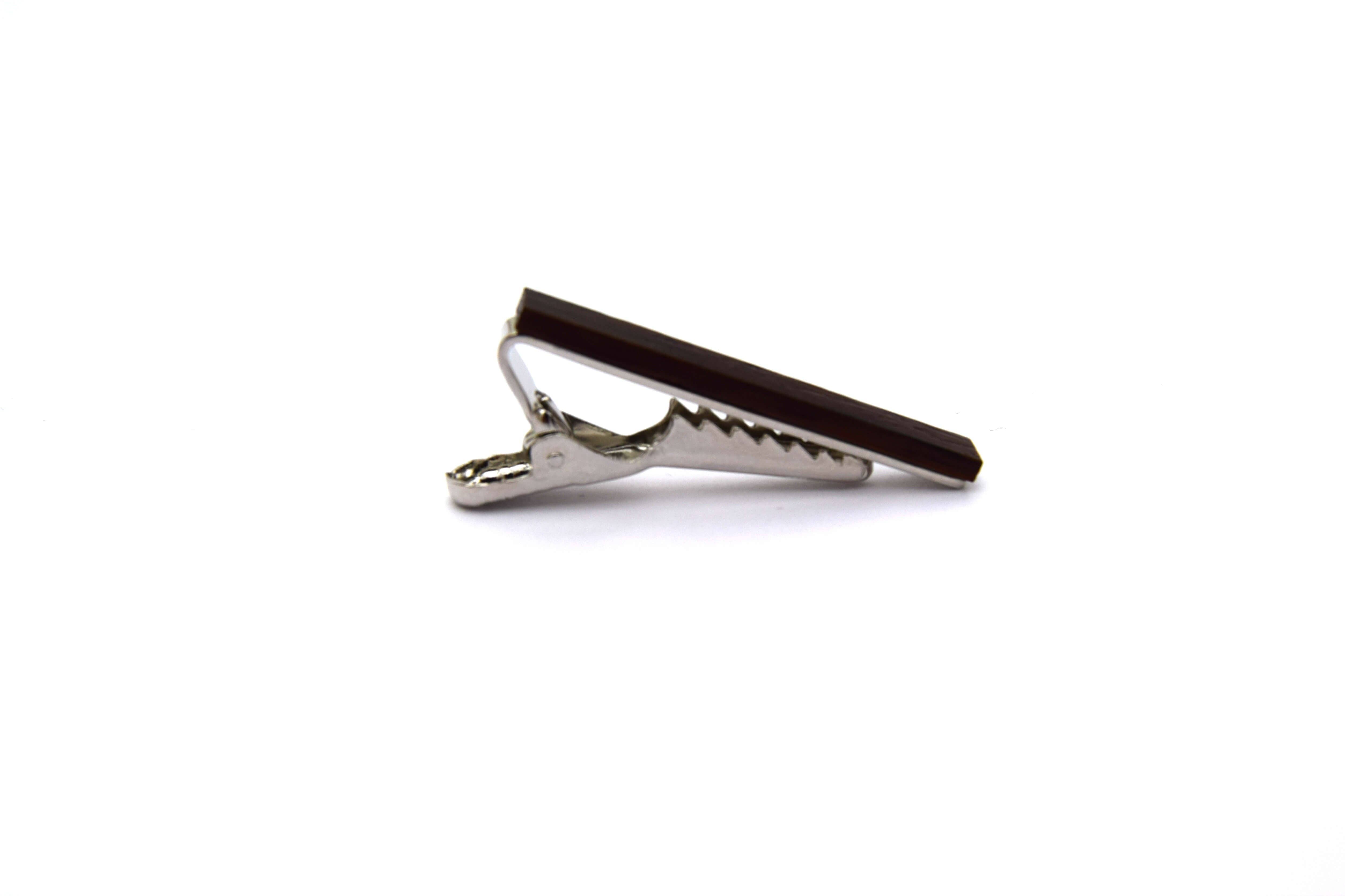 Mrlapel – wholesale Tie clip – Men’s – Wood Finished Tie Clip0