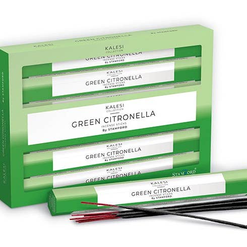 Groene Citronella Hex wierookstokjes voor wholesale door Kalesi Collection Ltd