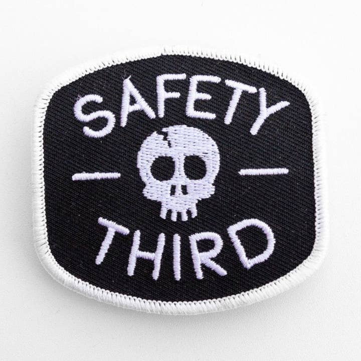 Safety Third Patch for wholesale by Squatchy