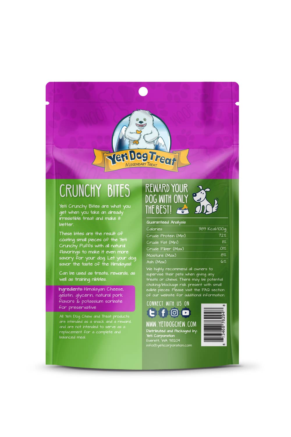 Yeti Dog Chew - Wholesale Pet Treats - Dog - Yeti Chicken Liver Crunchy Bites Himalayan Yak Cheese Dog Tr1
