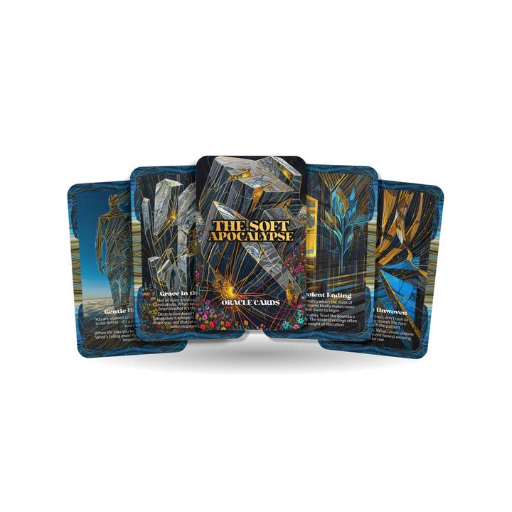 L'Apocalypse Douce – Un Oracle de Transformation Douce – 22 Cartes Oracle – Changer le Monde Sans le Briser pour la vente par IBIZA TAROT