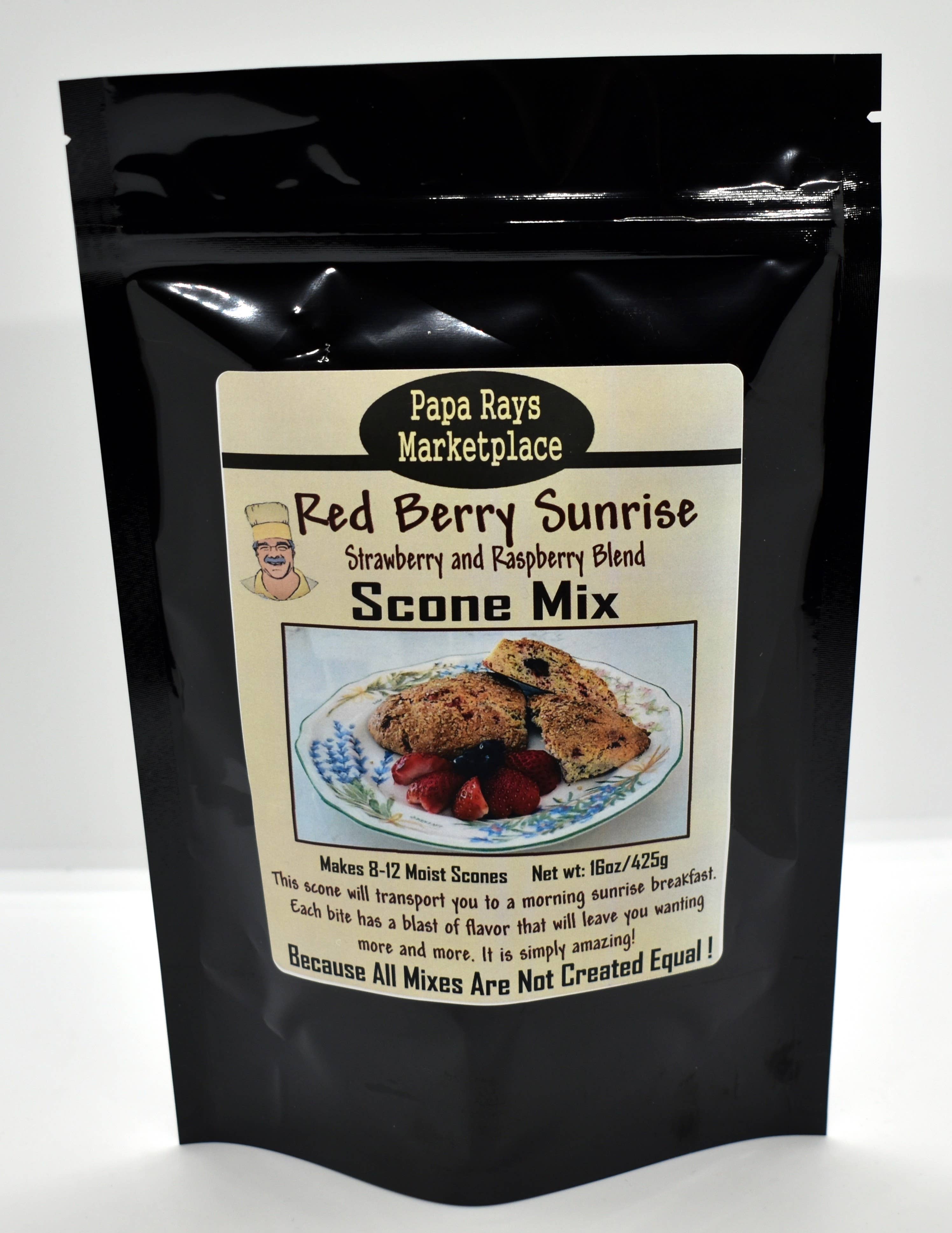 Papa Ray's Marketplace - Wholesale Biscuit Mix - Red Berry Sunrise Scone Mix0