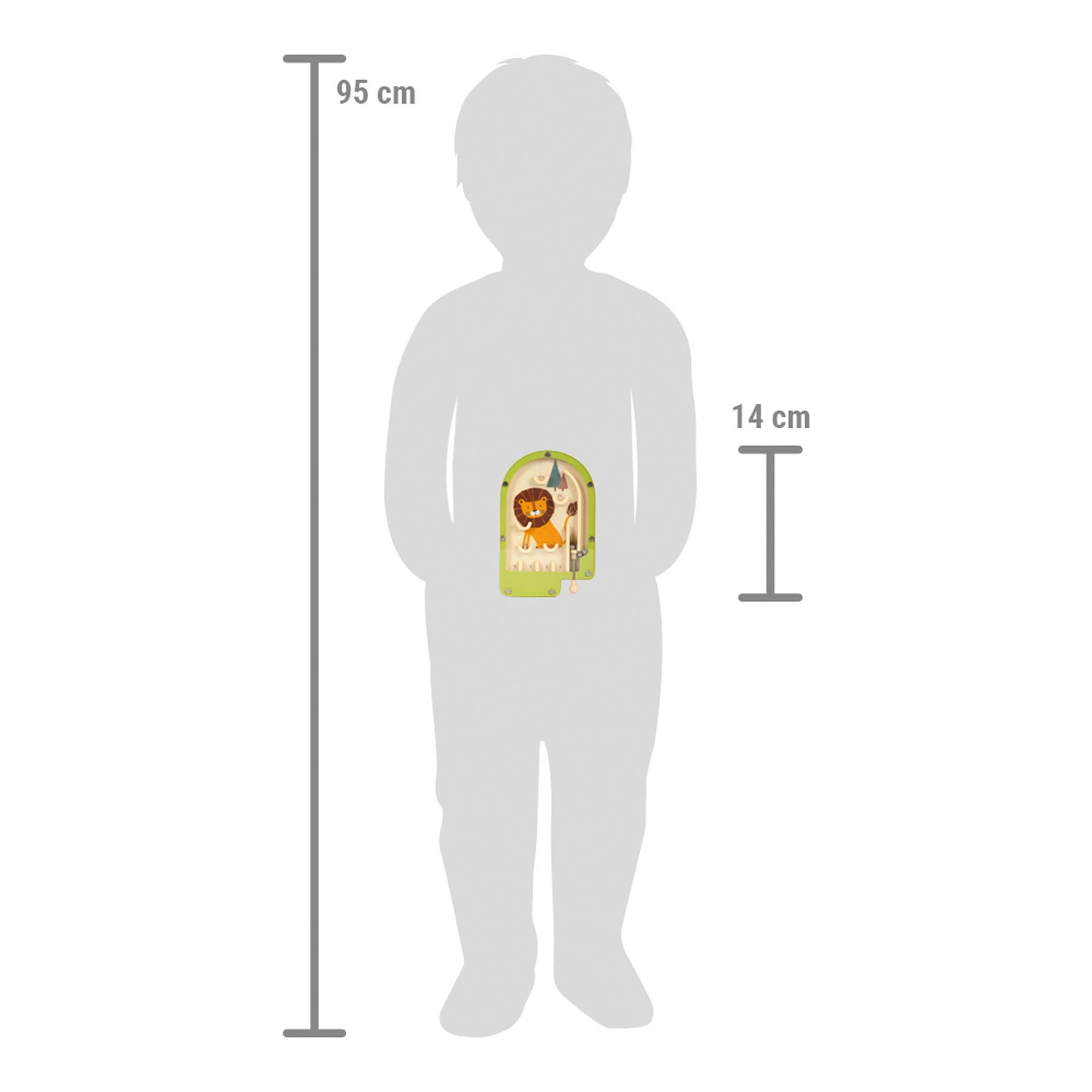 small foot - Wholesale Wood Toy - Kids - Mini Pinball Game Lion | Employment | Wood4