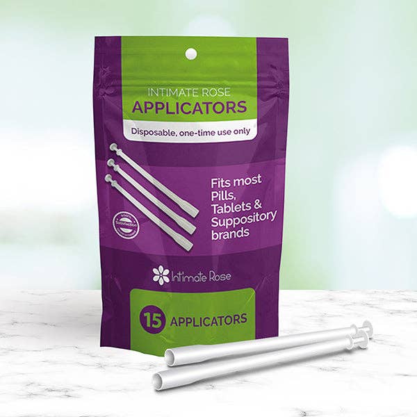 Intimate Rose - Wholesale UTI/Yeast Infection Treatment - 15 Count Vaginal Suppository Applicators for Boric Acid & Other Suppositories7