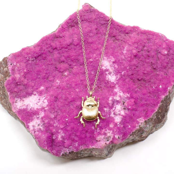 Beetle Necklace for wholesale by Crafts & Love