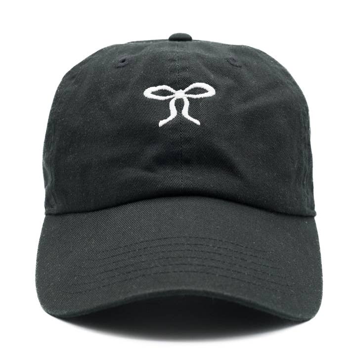 Womens Icon Baseball Hat, Black for wholesale by Stitch Monograms