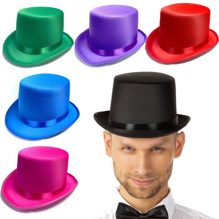 Stylex Party - Wholesale Costume - Men's - Top Hats Fancy Dress Costume Party Halloween