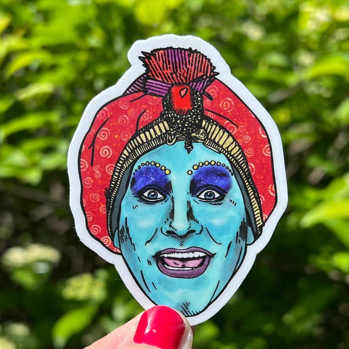 Quelqu'un a-t-il dit « souhait » ? Autocollant pour la vente par Pretty Good Cards