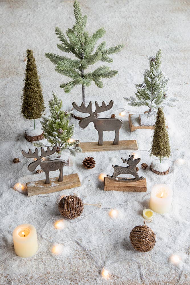 A&B Home Group Inc. – Engroshandel Bordpynt – 12" Rustik Bomuld Fyrretræ4