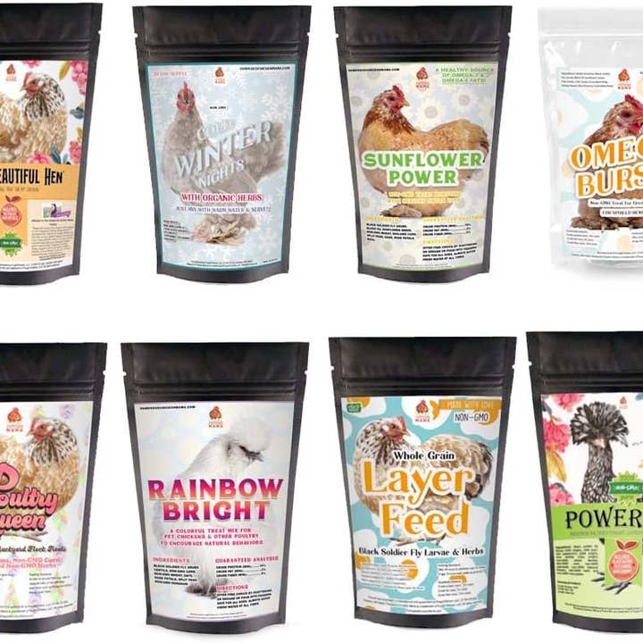 Dahlia Pets - Wholesale Pet Treats - Dog - Chicken Treat Best Sellers Sampler Bundle - 8 Gourmet Treats In One Box! (58 Pounds Total!)1