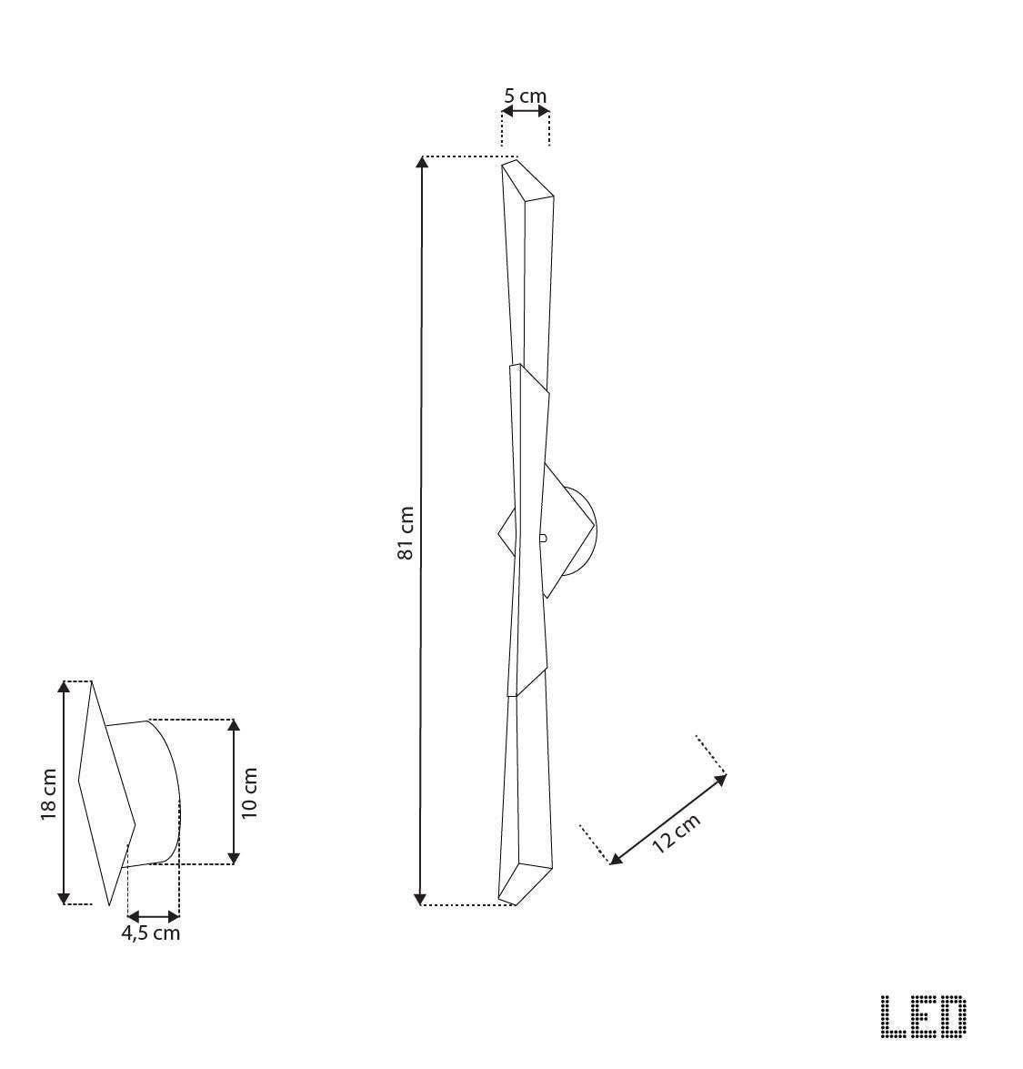 HEKA LIGHTING & TRADING LTD – wholesale Sconce – Suriname Crystal Acrylic Nickel Single Led Wall Sconce1