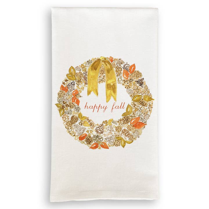 Happy Fall Wreath for wholesale by French Graffiti