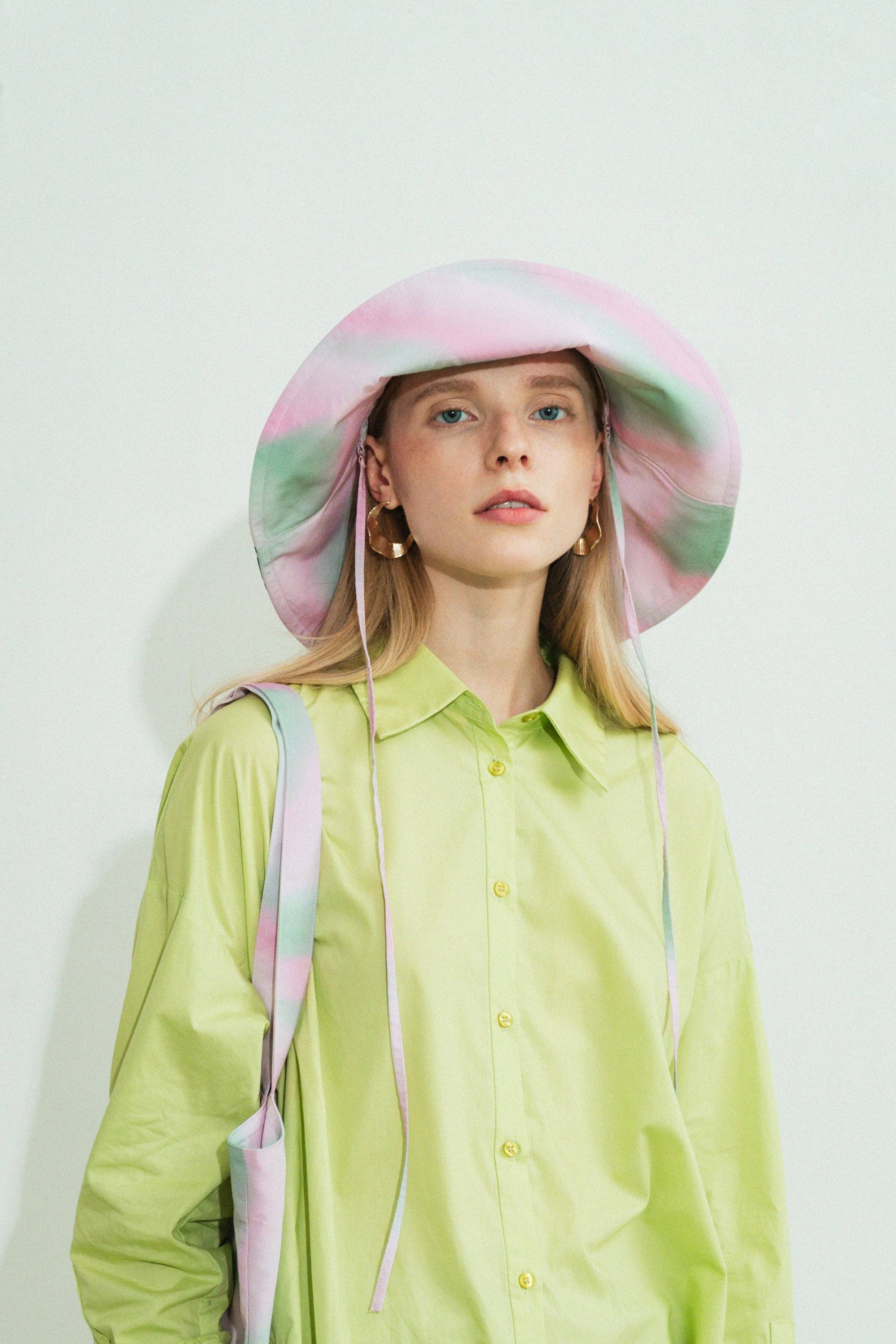 Reversible Sun Hat - Pink for wholesale on Faire3